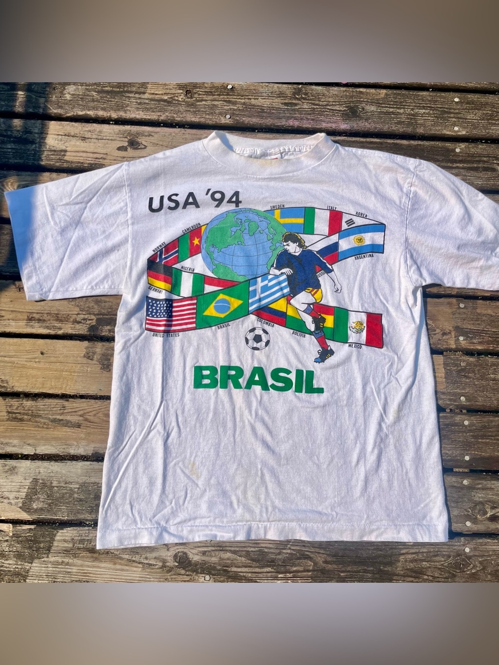 Vintage 1994 USA World Cup Brazil Soccer Tee
